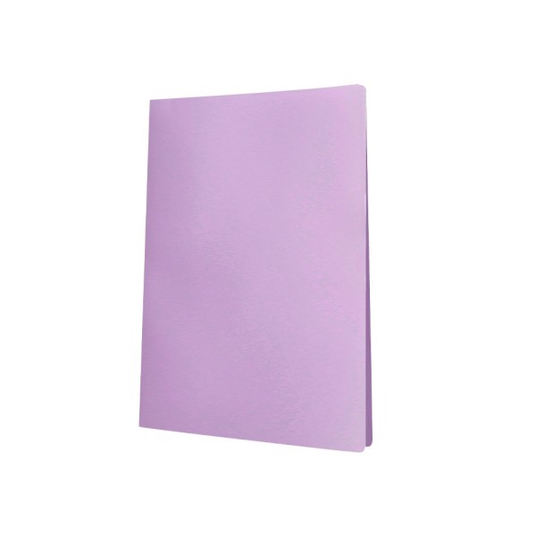 Carpeta liderpapel escaparate 10 fundas polipropileno din a4 lavanda opaco
