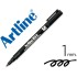 Rotulador artline retroproyeccion punta fibra permanente ek-854 negro -punta redonda 1 mm