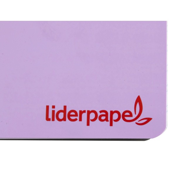 Cuaderno espiral liderpapel a4 wonder tapa plastico 80h 90 gr liso colores surtidos