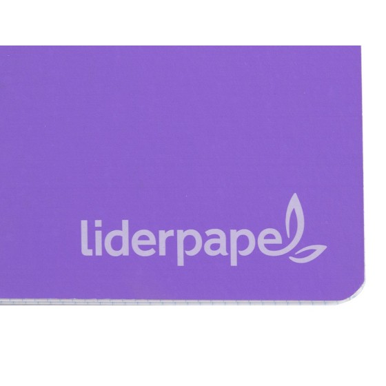 Cuaderno espiral liderpapel a4 micro witty tapa dura 140h 75gr cuadro 5mm 5 bandas 4 taladros colores surtidos