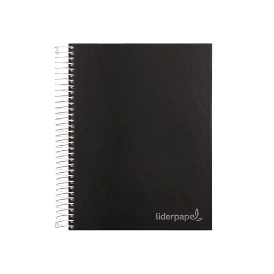 Cuaderno espiral liderpapel a5 micro jolly tapa forrada 140h 75 gr horizontal 5 bandas6 taladros colores surtidos