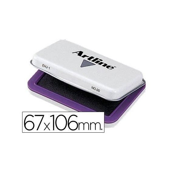 Tampon artline nº1 violeta 67x106 mm