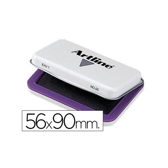 Tampon artline nº0 violeta 56x90 mm