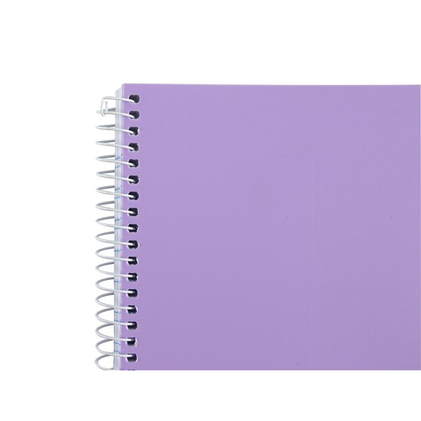Cuaderno espiral liderpapel a4 wonder tapa plastico 80h 90gr cuadro 4mm con margen colores surtidos