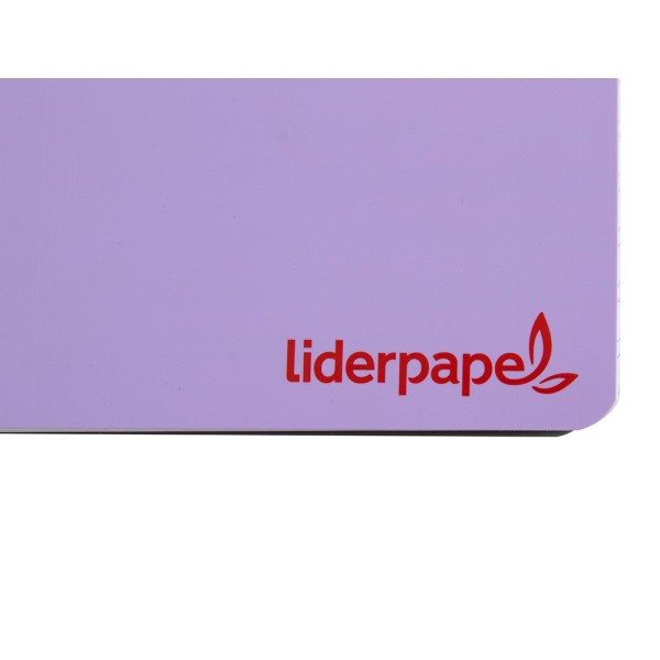 Cuaderno espiral liderpapel a4 wonder tapa plastico 80h 90gr cuadro 4mm con margen colores surtidos