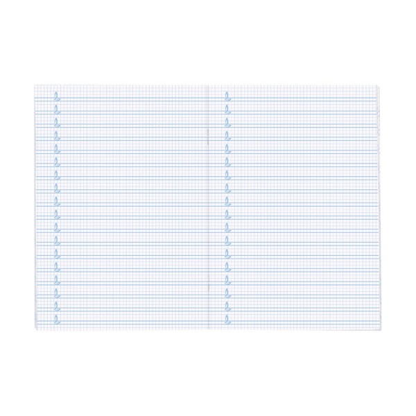 Libreta liderpapel pautaguia tapa cartoncillo 32 hojas din a4 70 gr cuadriculado pautado 4 mm