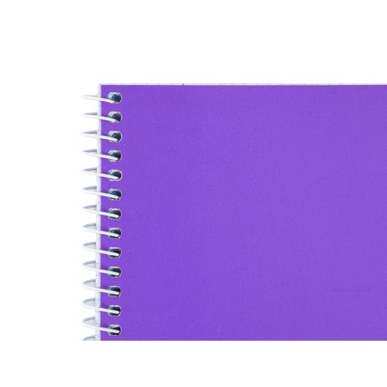 Cuaderno espiral liderpapel folio smart tapa blanda 80h 60gr pauta 2,5mm con margen colores surtidos