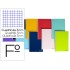 Cuaderno espiral liderpapel folio smart tapa blanda 80h 60gr cuadro 3 mm con margen colores surtidos