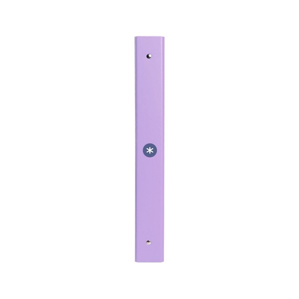 Carpeta liderpapel antartik a4 forrada 4 anillas 25 mm redondas color lavanda