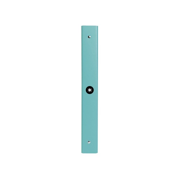 Carpeta liderpapel antartik a4 forrada 4 anillas 25 mm redondas color menta