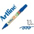 Rotulador artline marcador permanente ek-70 azul punta redonda 1.5 mm papel metal y cristal