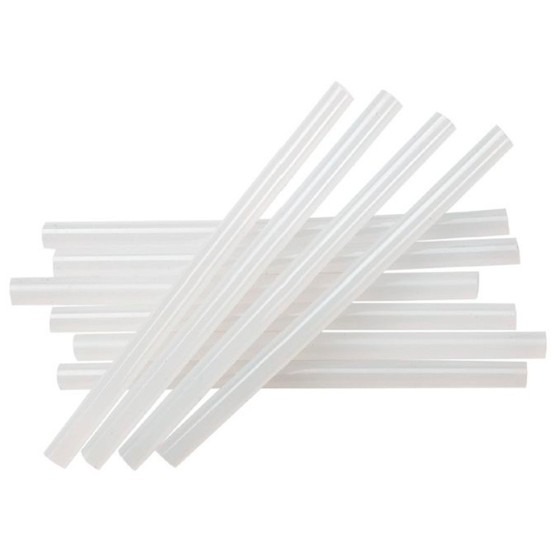 Barra termofusible liderpapel 7 mm de diametro x 200 mm de alto blister de 12 unidades
