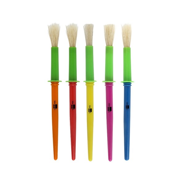 Pinceles escolares liderpapel mediano