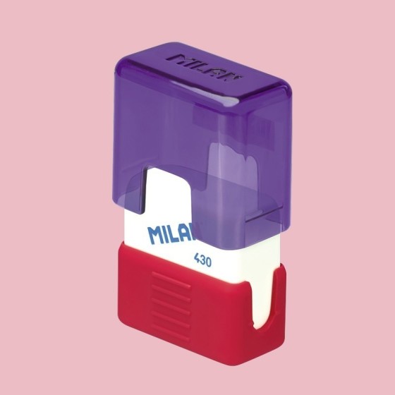Goma Borrar MILAN 430 Con Funda School