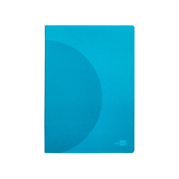 Libreta liderpapel 360 tapa de plastico a4 48 hojas 90g/m2 pauta 5 2,5mm con margen colores surtidos