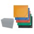 Carpeta BISMARK Plástico A4 Gomas Solapas Pack x6 Colores