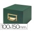 Fichero fichas tela verde 500 fichas n.3 tamaño 100x150 mm
