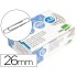 Clips liderpapel nº1,5 labiados 26 mm caja de 100 unidades