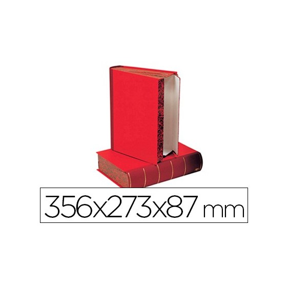 Caja transferencia lomo libro