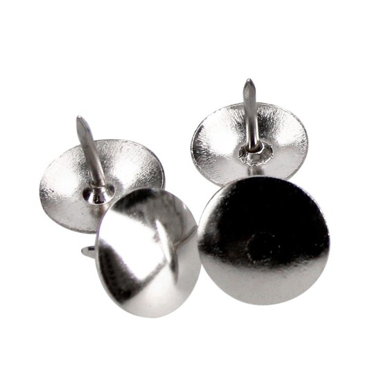 Chincheta liderpapel niquelada caja de 50 unidades