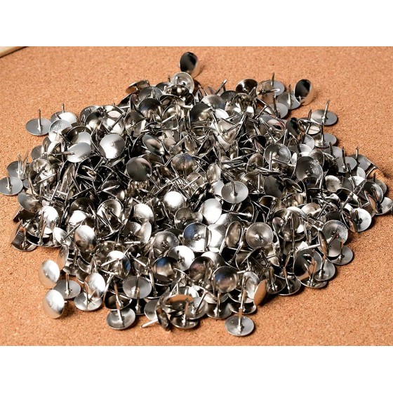 Chincheta liderpapel niquelada caja de 50 unidades