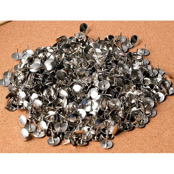 Chincheta liderpapel niquelada caja de 50 unidades