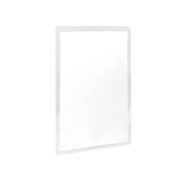 Carpeta dossier uñero plastico q-connect 180 mc folio transparente