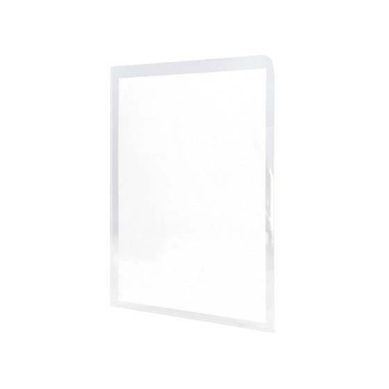 Carpeta dossier uñero plastico q-connect 180 mc folio transparente