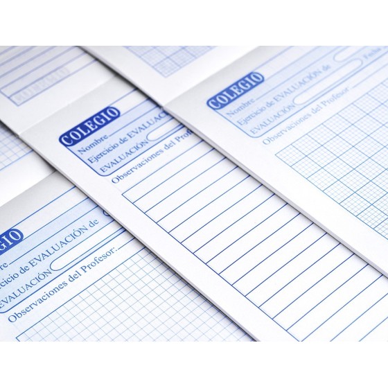 Bloc examenes liderpapel cuadro 4mm folio 40 hojas 60g/m2