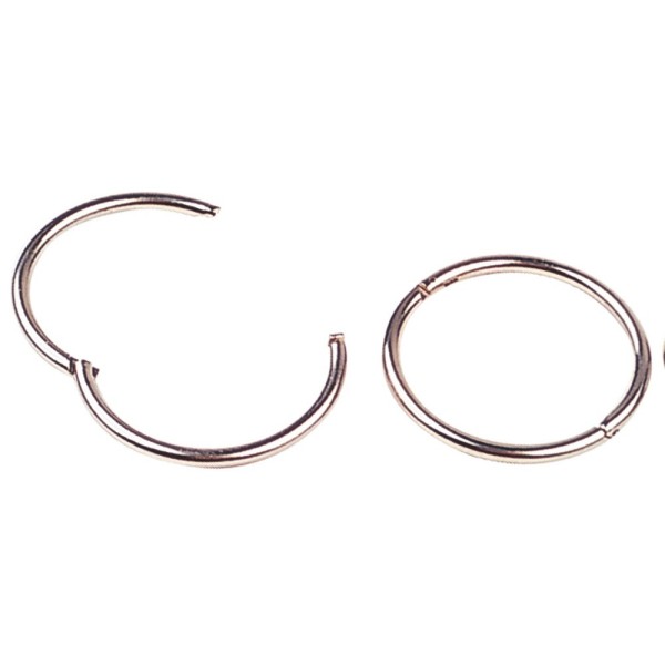 Anilla bisagra liderpapel niquelada n.1 diametro 20 mm caja de 20 unidades