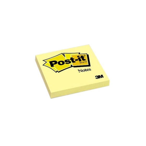 Bloc Notas Adhesivas 3M Post-it 38 x 51 mm. Amarillo