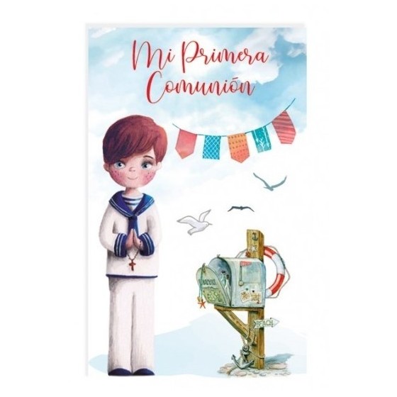 Etiquetas Adhesivas Comunión ARGUVAL Niño Rollo x250