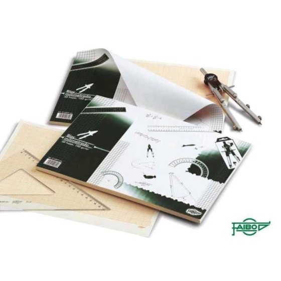 Bloc Milimetrado FAIBO 50 Hojas A4