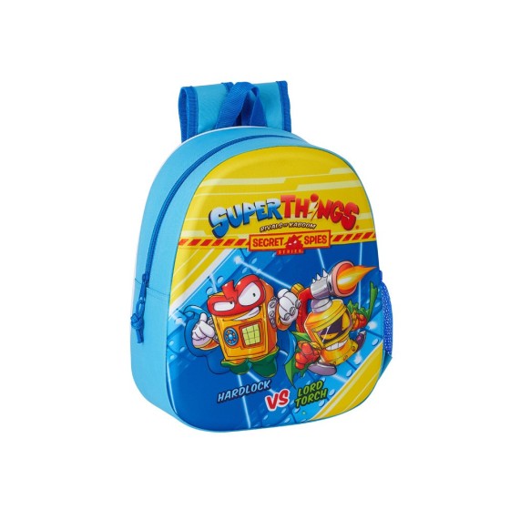 Mochila 3D Superzings 27 x 35 x 10 cm.