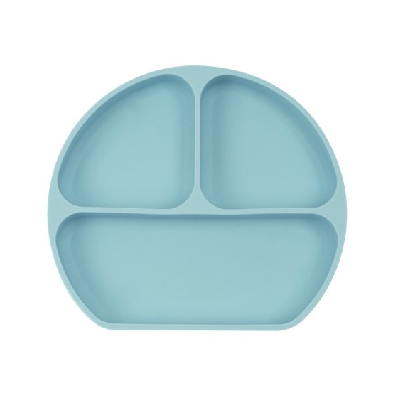 Plato Silicona Con Ventosa Safta Bear Blue 