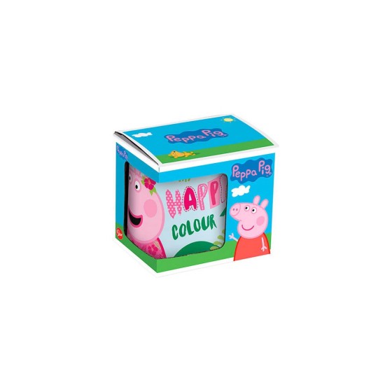 Taza Grande 325Ml Peppa Pig Having Fun 
