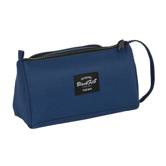 Portatodo Con Bolsillo Desplegable Lleno Recic Blackfit8 Urban 20 x 11 x 8,5 cm.