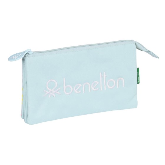Portatodo Triple Benetton Fantasy 22 x 12 x 3 cm.