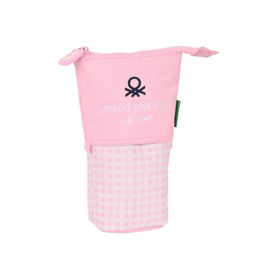 Portatodo Cubilete Benetton Vichy 8 x 19 x 6 cm.