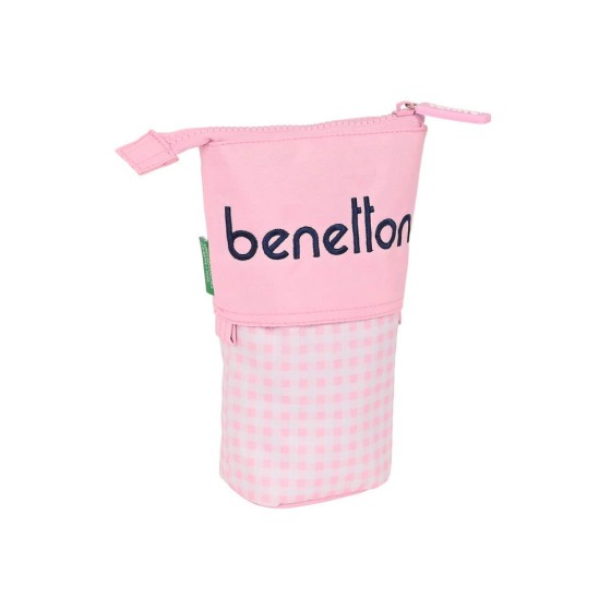 Portatodo Cubilete Benetton Vichy 8 x 19 x 6 cm.
