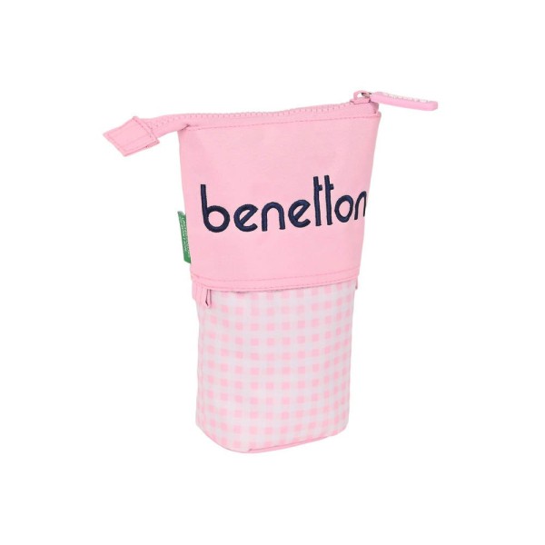 Portatodo Cubilete Benetton Vichy 8 x 19 x 6 cm.