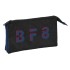 Portatodo Triple Reciclado Blackfit8 Urban 22 x 12 x 3 cm.
