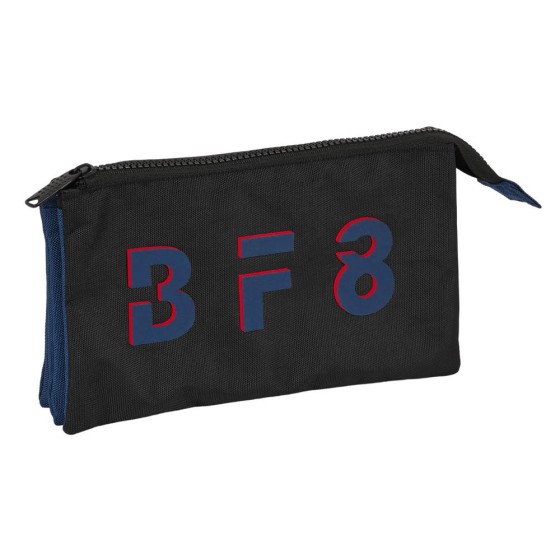 Portatodo Triple Reciclado Blackfit8 Urban 22 x 12 x 3 cm.