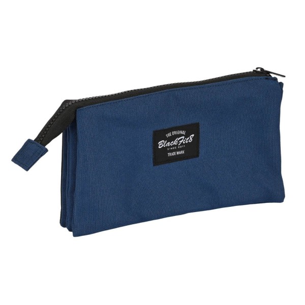 Portatodo Triple Reciclado Blackfit8 Urban 22 x 12 x 3 cm.