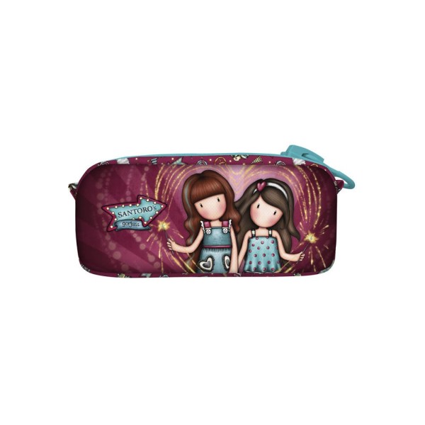 Portatodo Con Tirador Gigante Gorjuss Fairground Fireworks 21,5 x 10,5 x 7 cm.