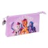 Portatodo Triple My Little Pony 22 x 12 x 3 cm.