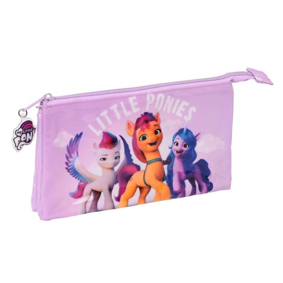 Portatodo Triple My Little Pony 22 x 12 x 3 cm.