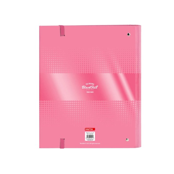 Carpeta Con Recambio 4 Anillas De 35 mm. A4 Blackfit8 Glow Up 