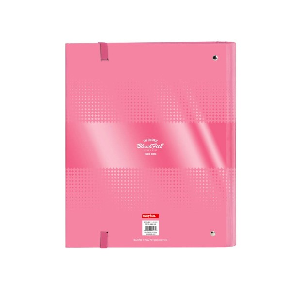 Carpeta Con Recambio 4 Anillas De 35 mm. A4 Blackfit8 Glow Up 