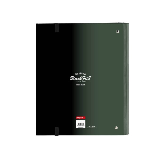 Carpeta Con Recambio 4 Anillas De 35 mm. A4 Blackfit8 Gradient 